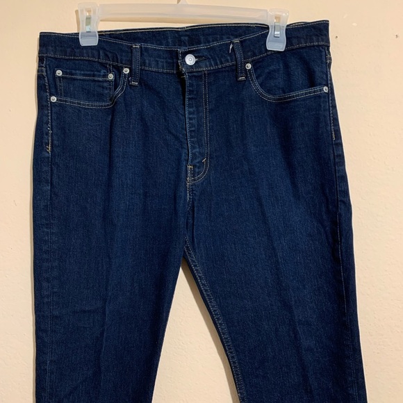 Levi’s Men’s 511 Dark Wash Stretch Denim 38x30 Jeans - Picture 3 of 9